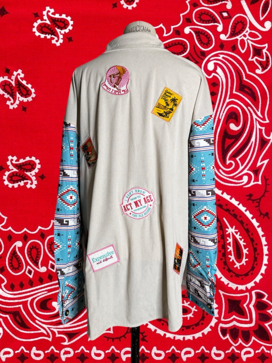 Chemise Reworked Globe-trotters