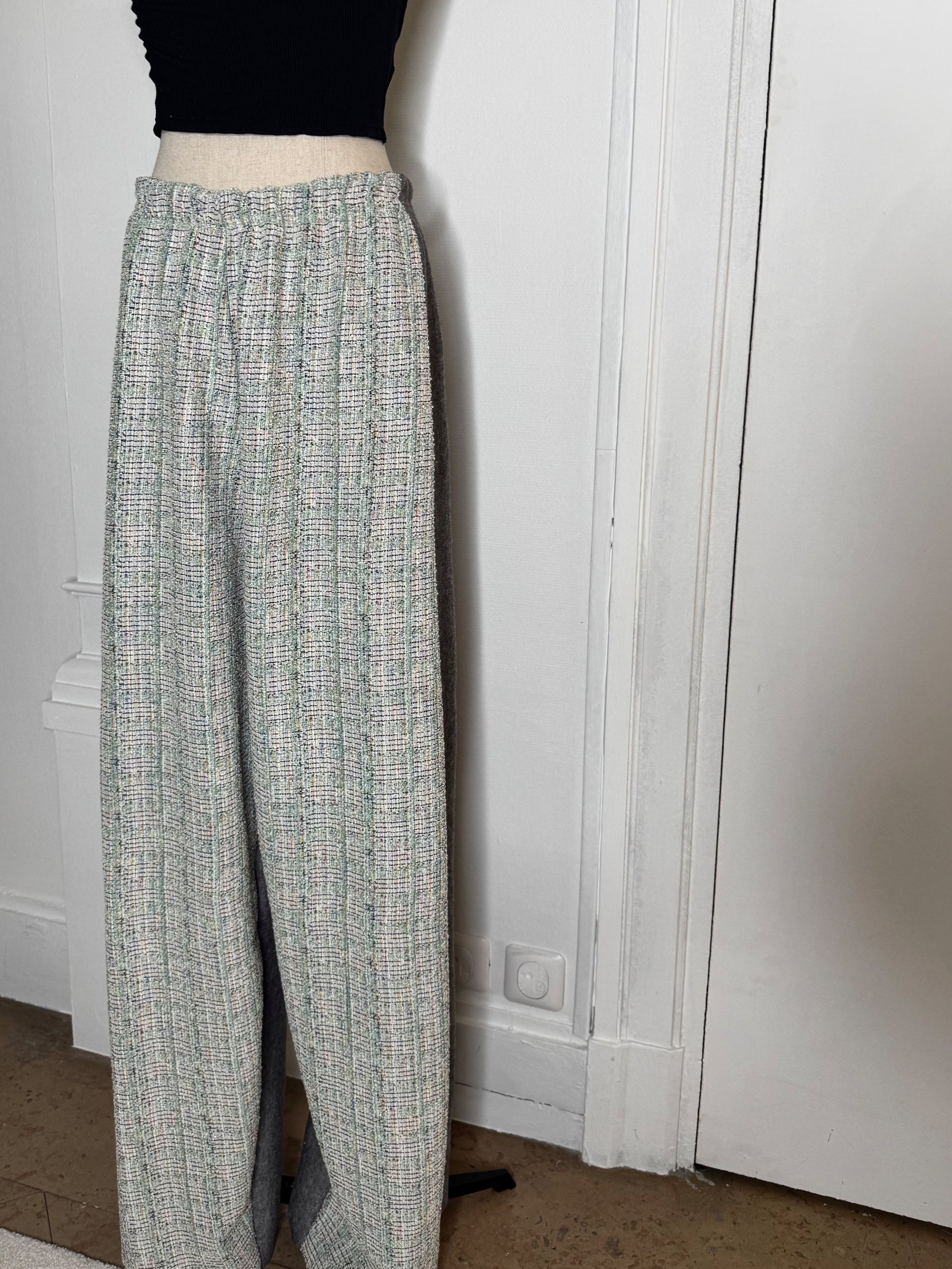 Pantalon Jude Tweed & Gris