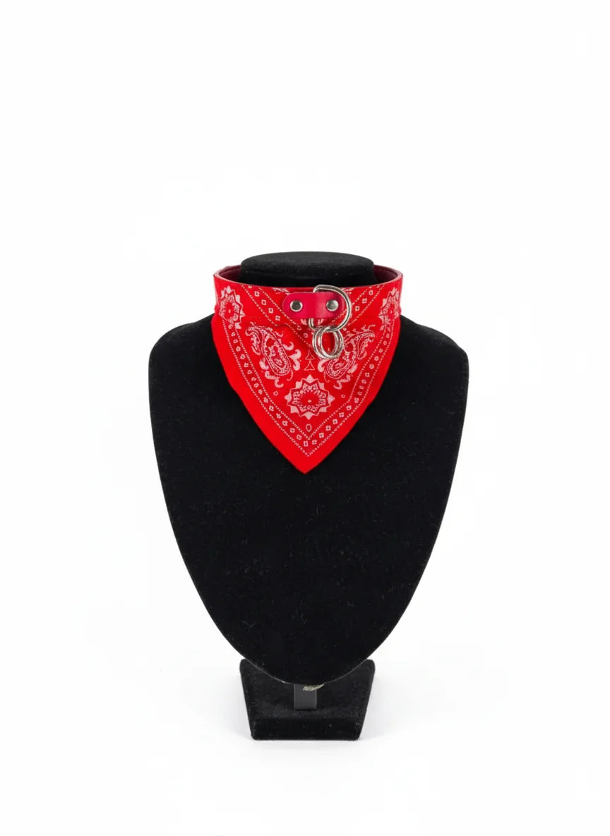 Choker Bandana Rojo