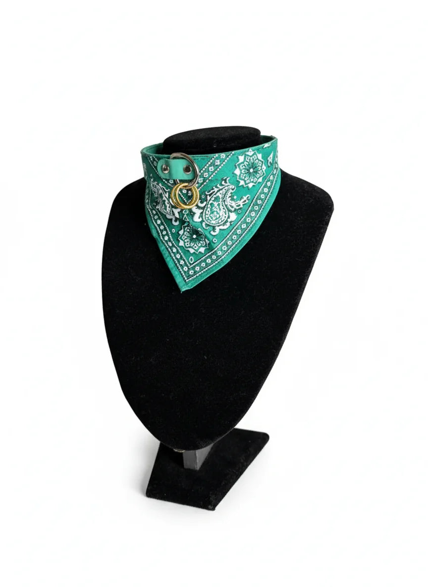Choker Bandana Verde