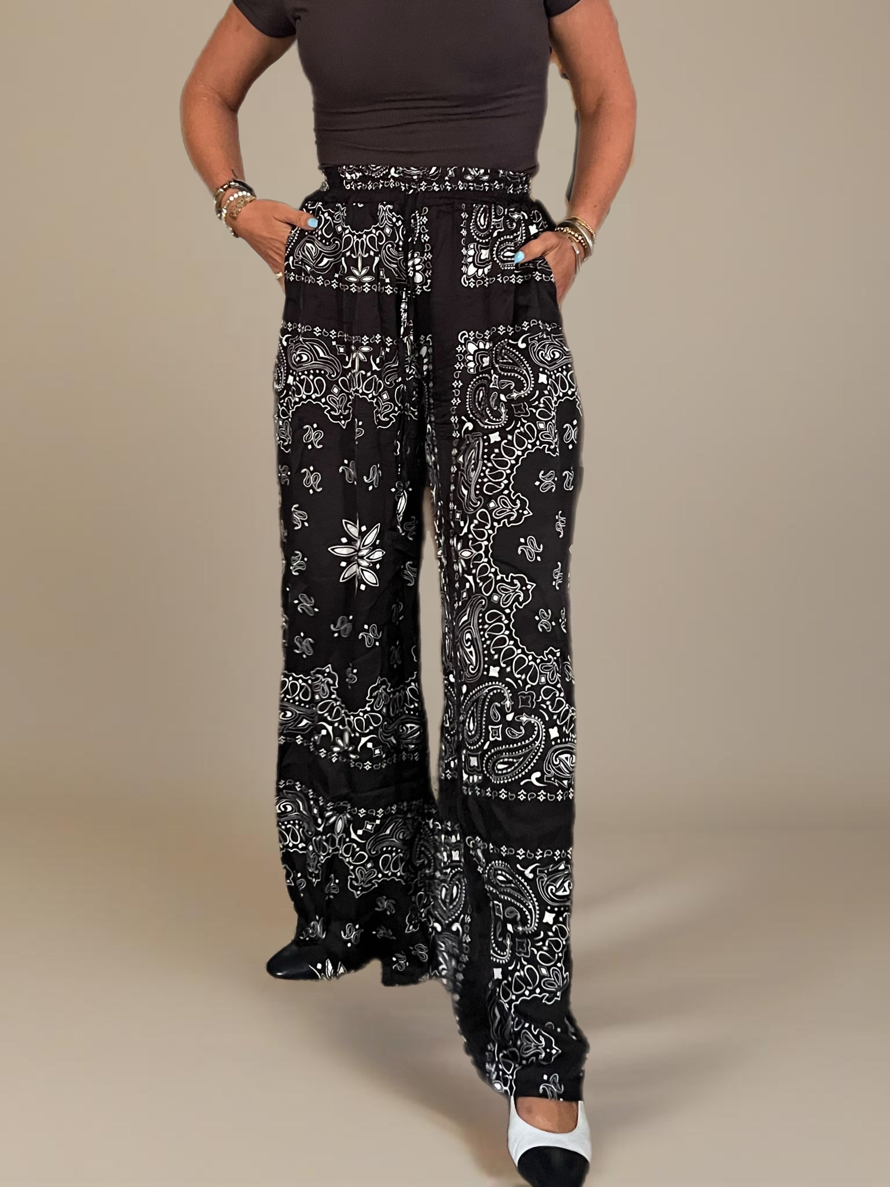 Luiza Black Pants