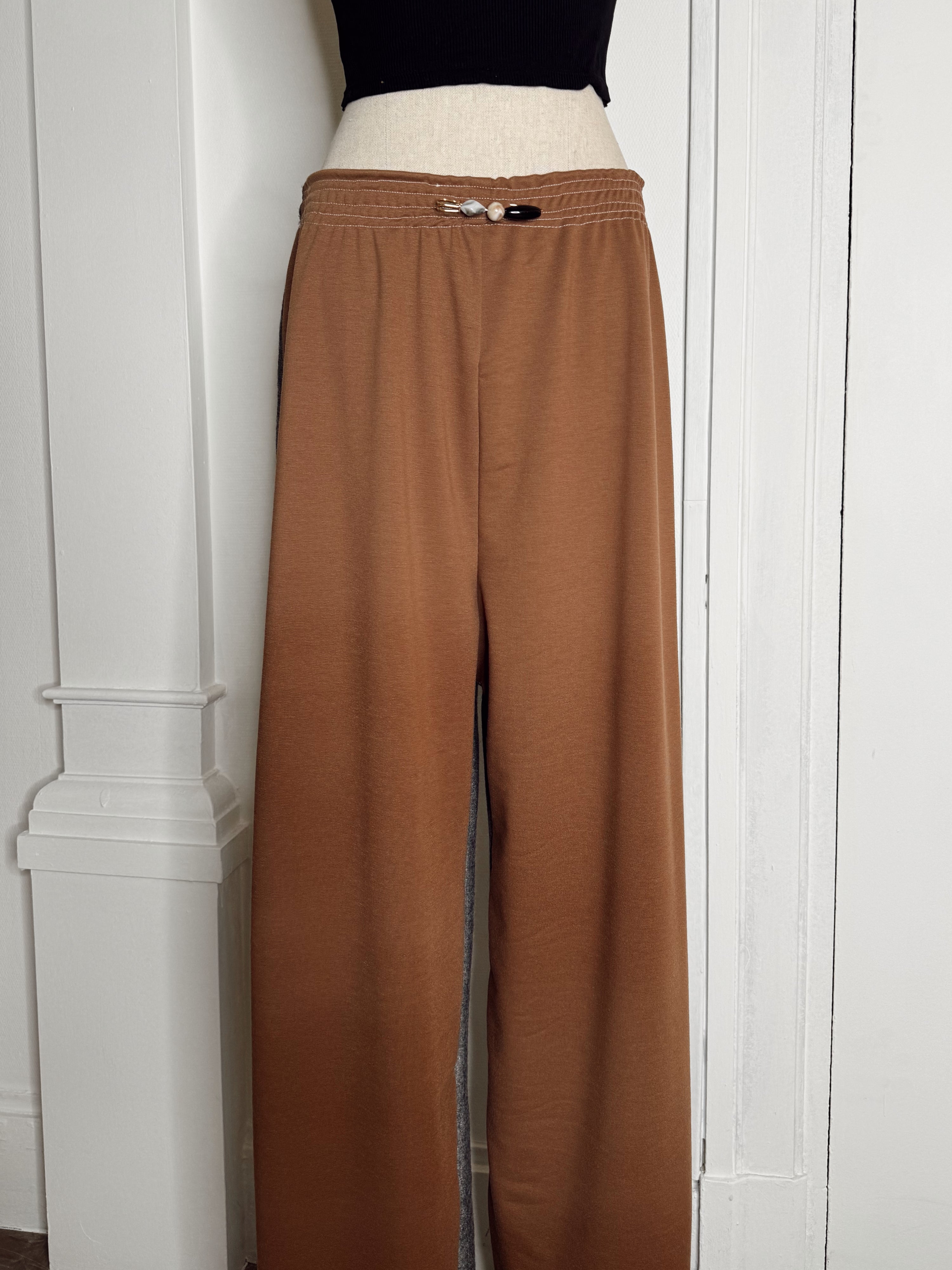 Pantalon Jude Beige & Gris