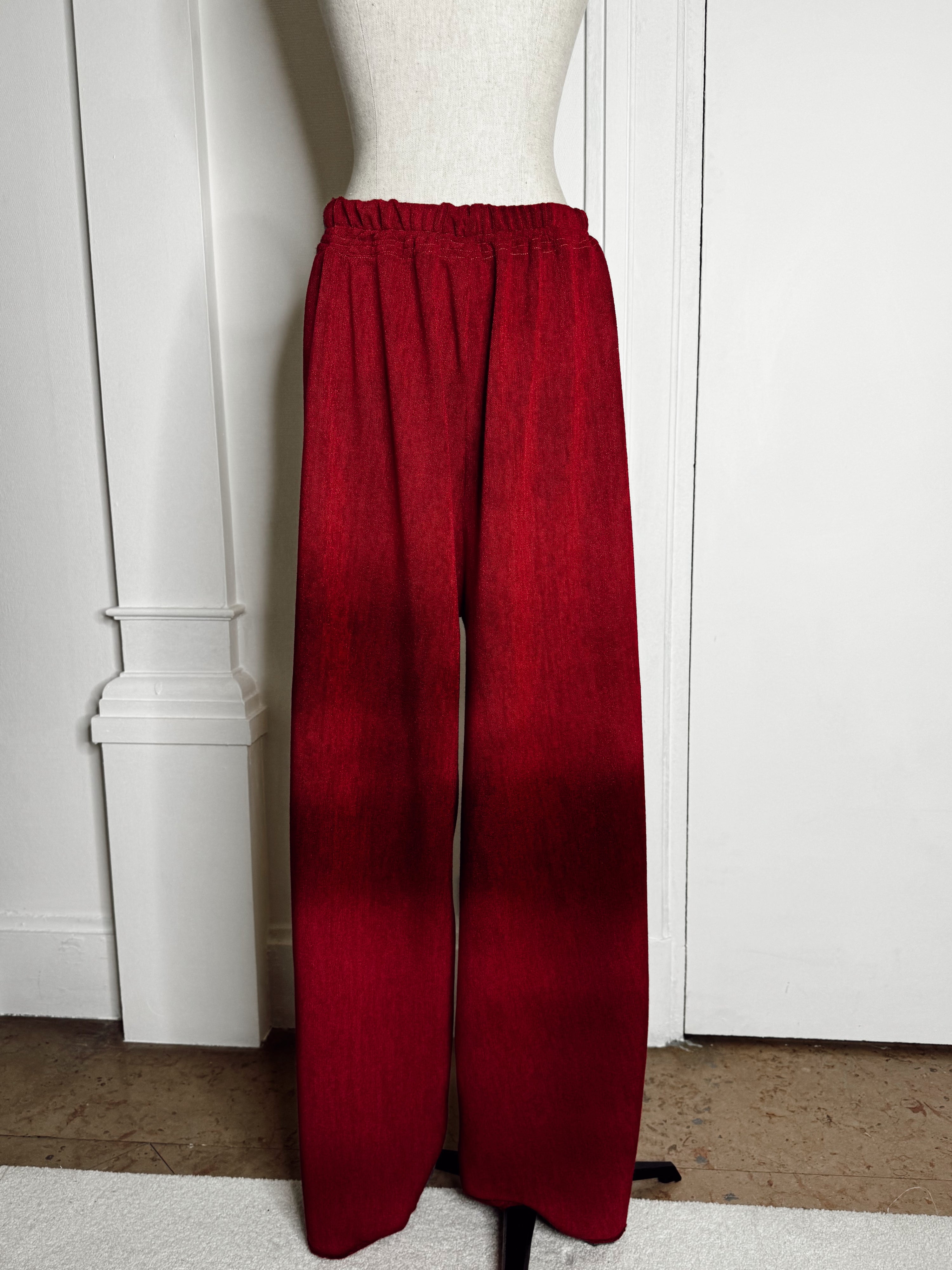 Pantalon Jude Rouge & Gris