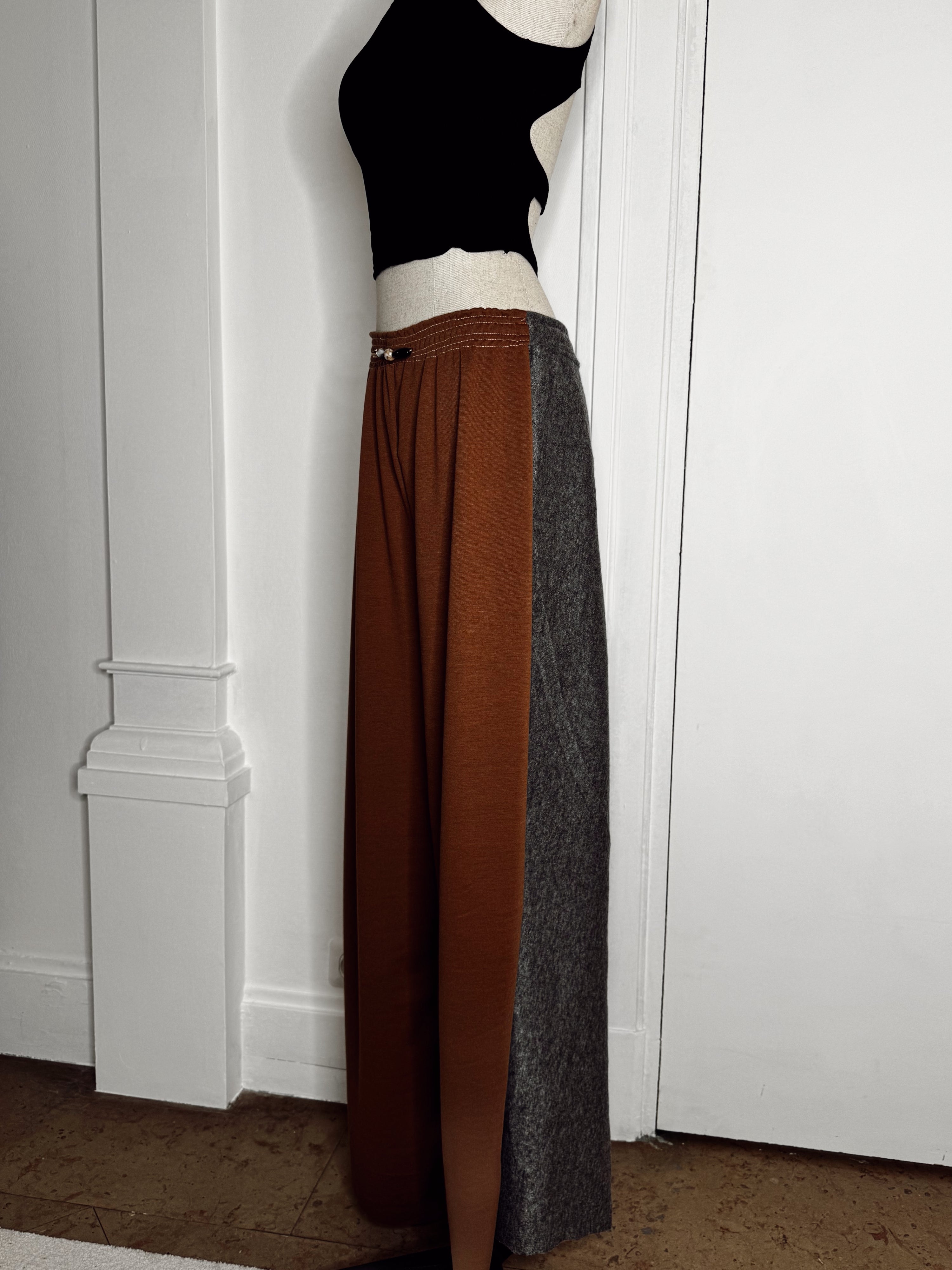 Pantalon Jude Beige & Gris