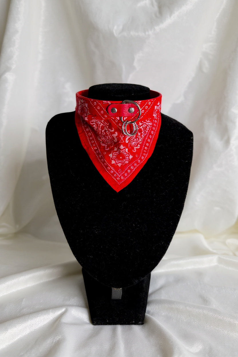 Choker Bandana Rojo