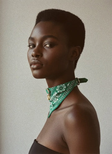 Choker Bandana Verde