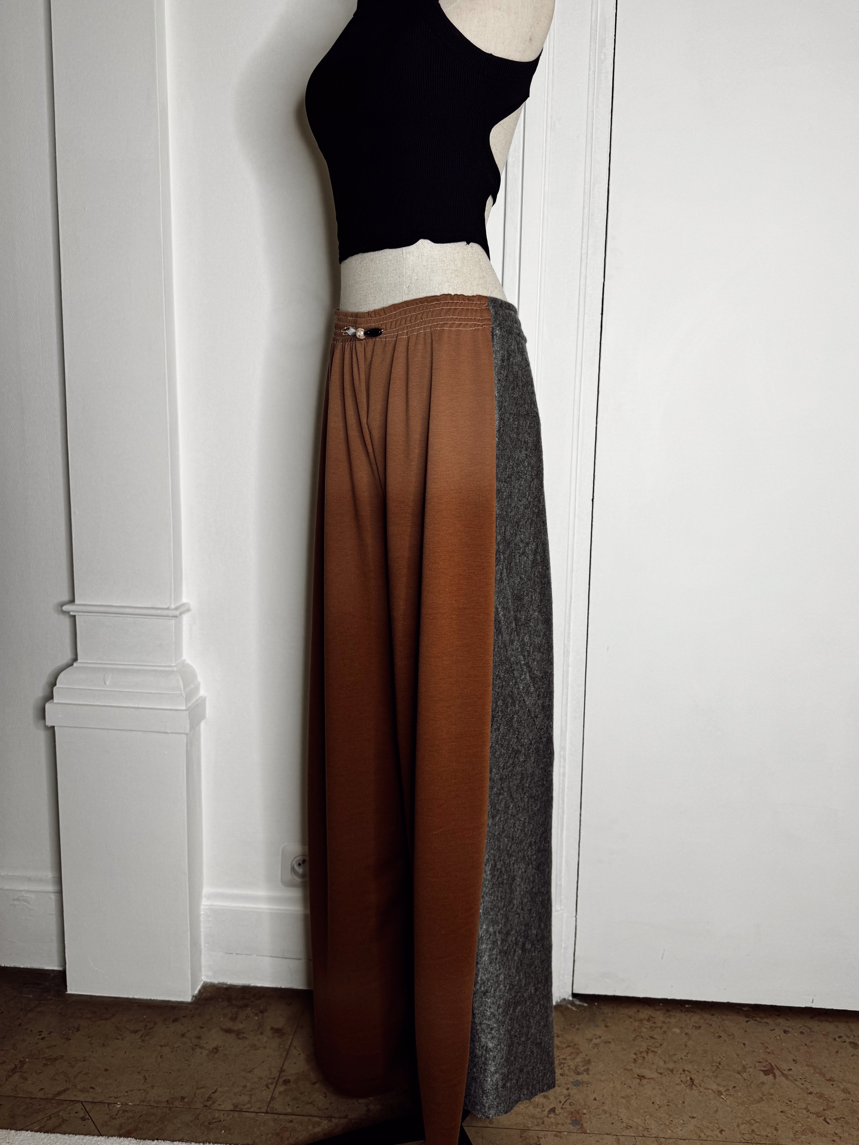 Pantalon Jude Beige & Gris