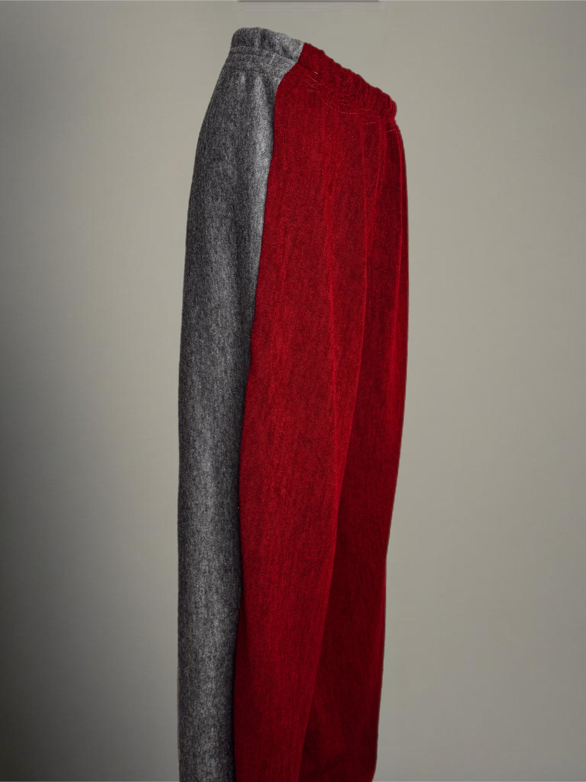 Pantalon Jude Rouge & Gris